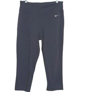 Nike Dri-FIT Black Capris M Womens Athletic Pants